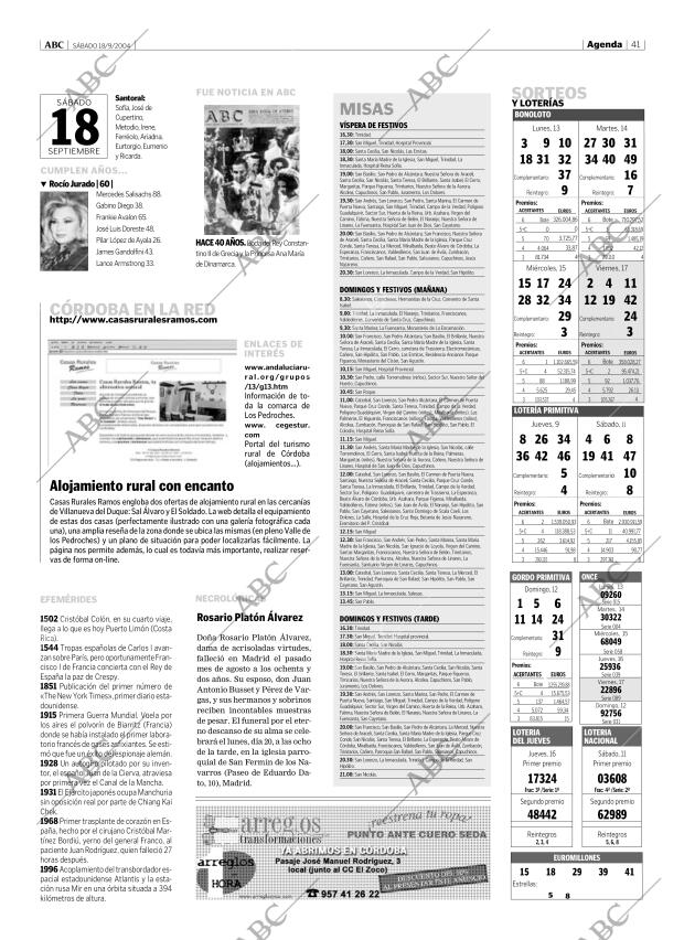 ABC CORDOBA 18-09-2004 página 41