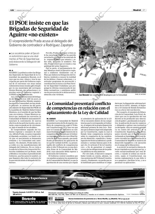 ABC MADRID 18-09-2004 página 37