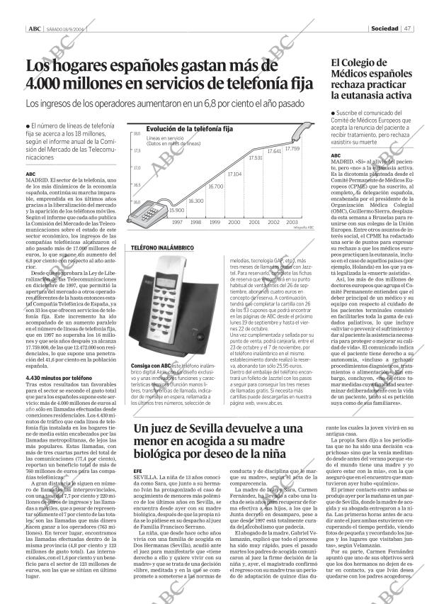 ABC MADRID 18-09-2004 página 47