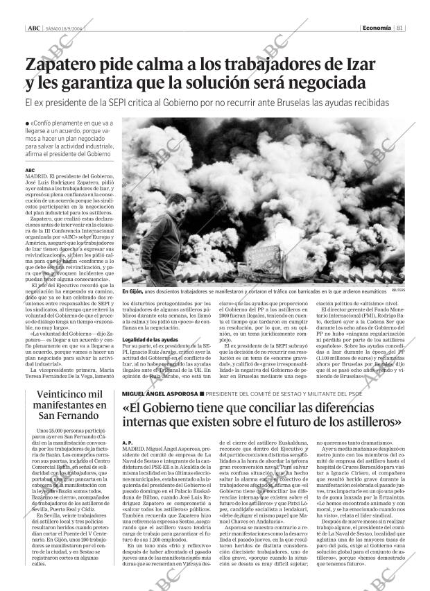 ABC MADRID 18-09-2004 página 81