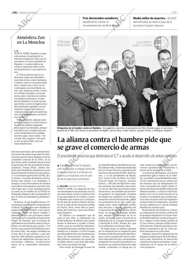 ABC MADRID 21-09-2004 página 23