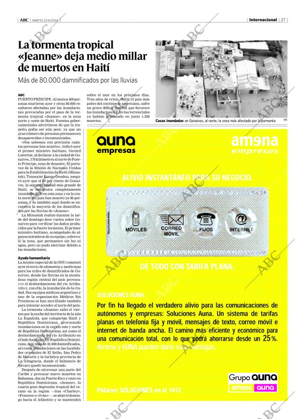 ABC MADRID 21-09-2004 página 27