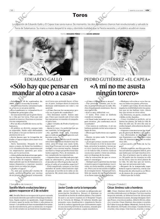 ABC MADRID 21-09-2004 página 58