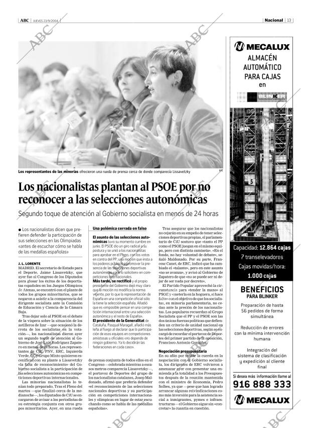 ABC CORDOBA 23-09-2004 página 13