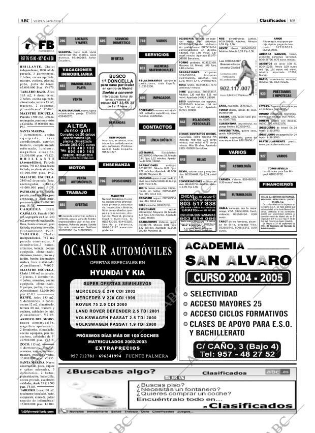 ABC CORDOBA 24-09-2004 página 69