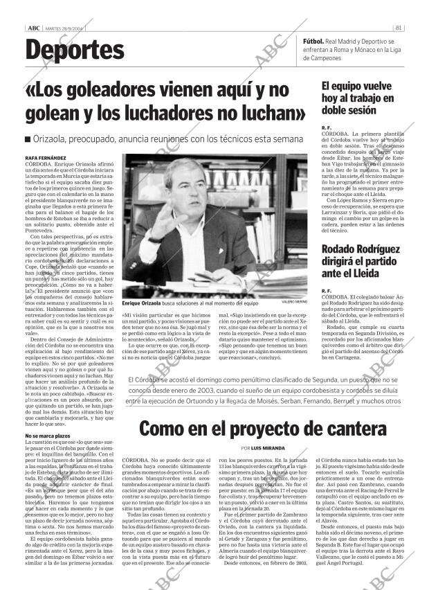 ABC CORDOBA 28-09-2004 página 81