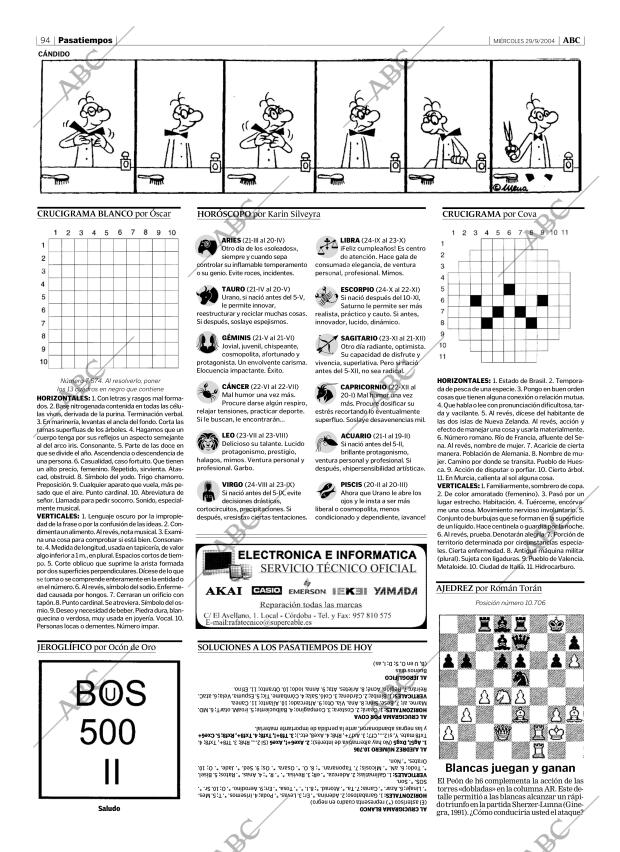 ABC CORDOBA 29-09-2004 página 94