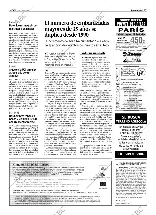 ABC SEVILLA 30-09-2004 página 53
