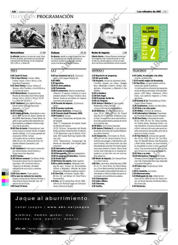 ABC MADRID 02-10-2004 página 115