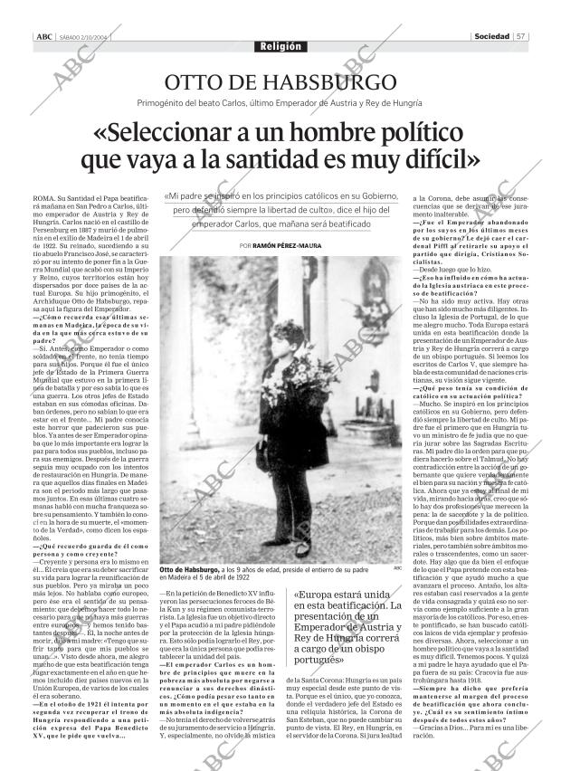 ABC MADRID 02-10-2004 página 57
