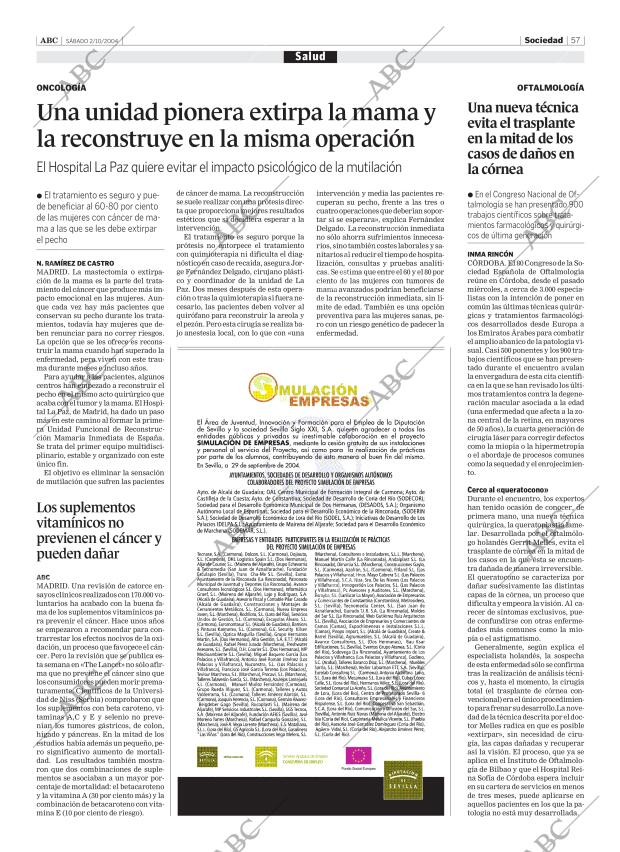 ABC SEVILLA 02-10-2004 página 57