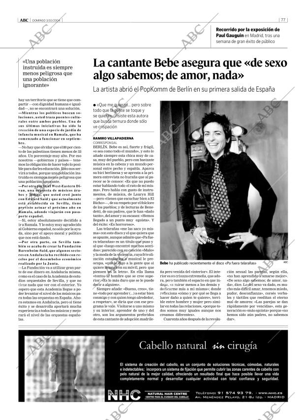 ABC MADRID 03-10-2004 página 77