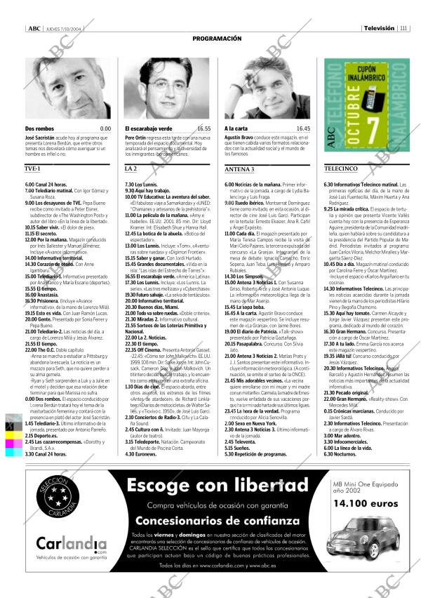 ABC MADRID 07-10-2004 página 111