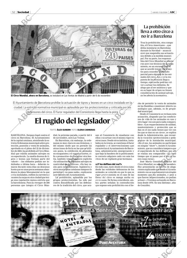 ABC MADRID 07-10-2004 página 52
