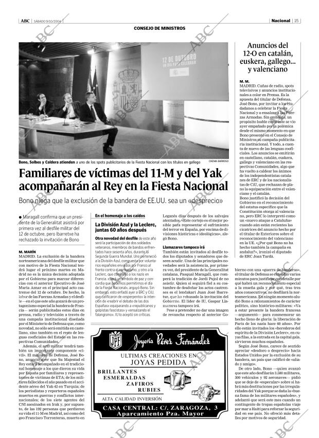 ABC MADRID 09-10-2004 página 15