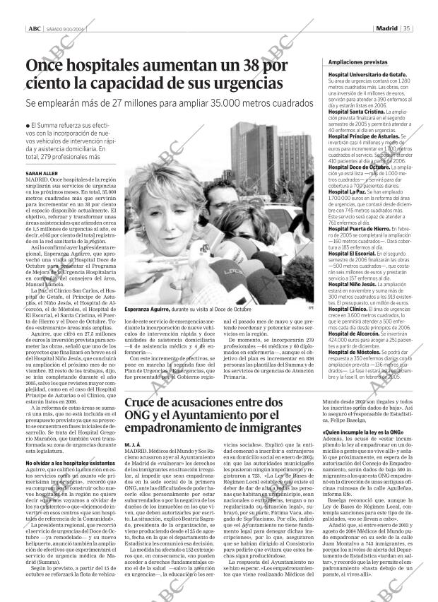 ABC MADRID 09-10-2004 página 35