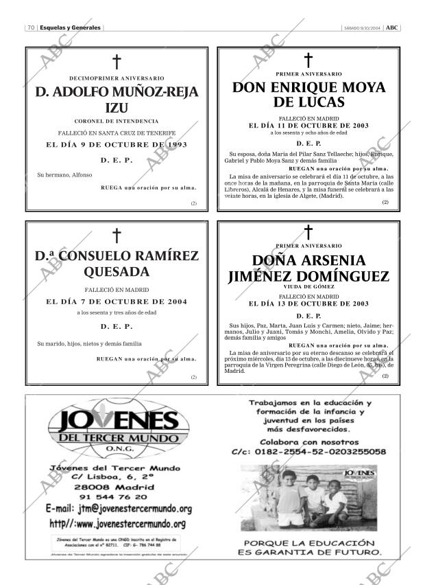 ABC MADRID 09-10-2004 página 70