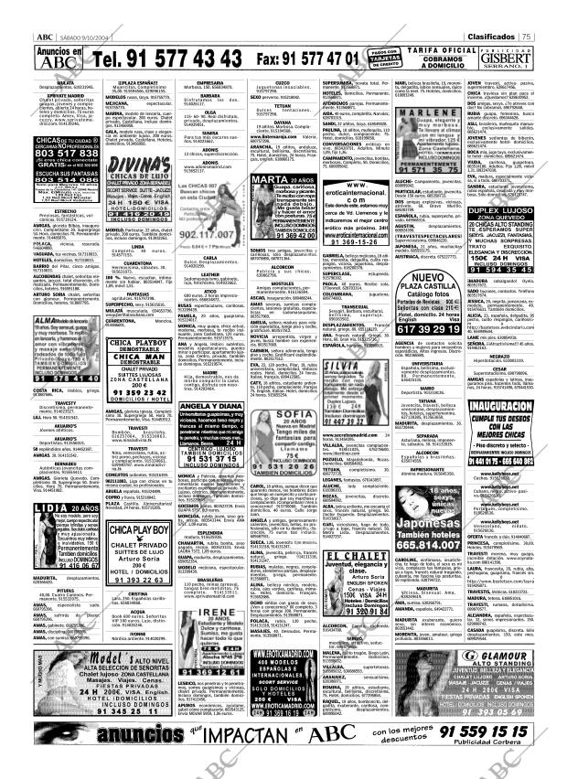 ABC MADRID 09-10-2004 página 75