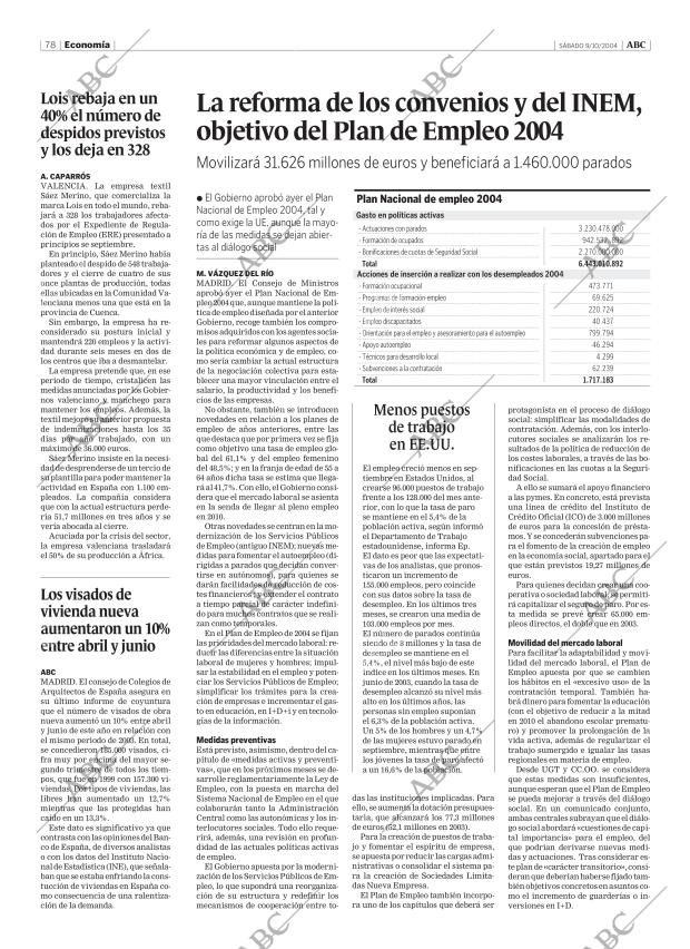 ABC MADRID 09-10-2004 página 78