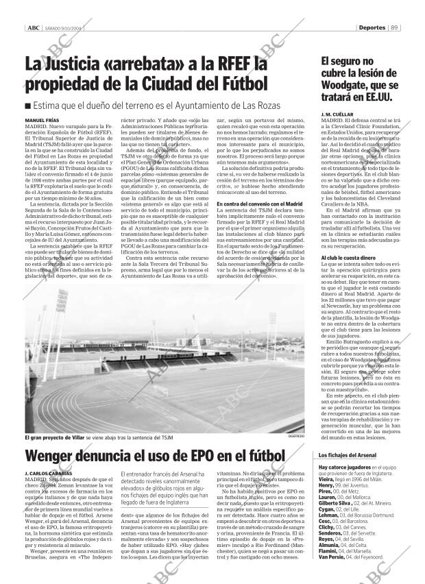 ABC MADRID 09-10-2004 página 89