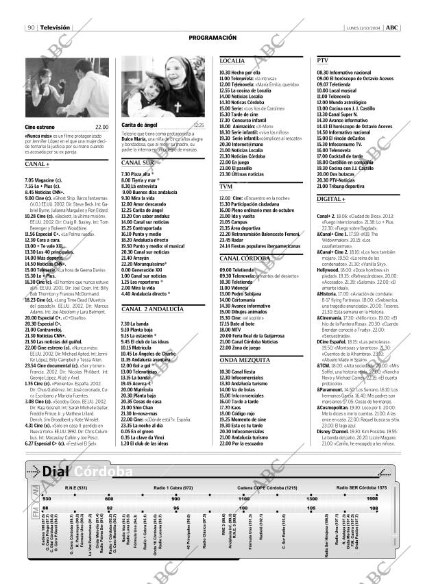 ABC CORDOBA 11-10-2004 página 90