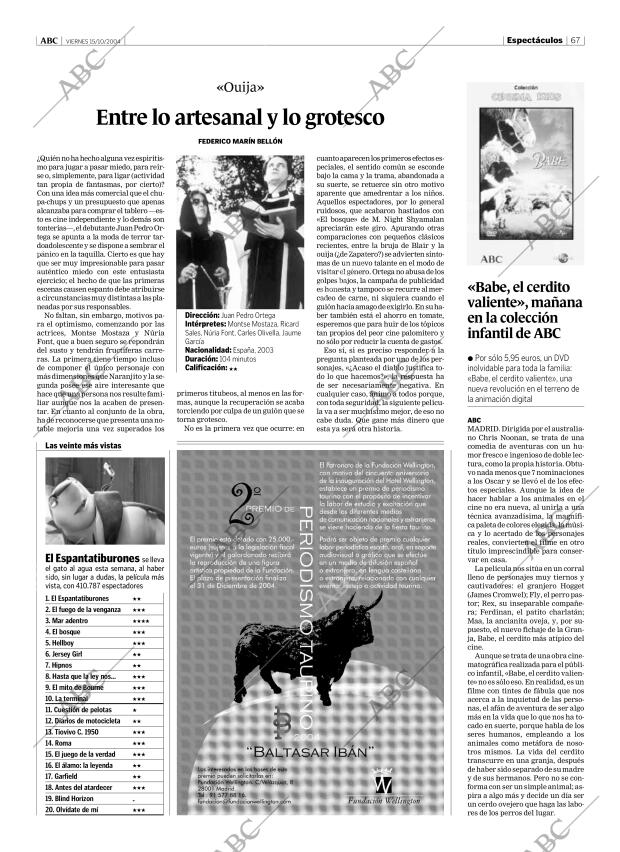 ABC CORDOBA 15-10-2004 página 67