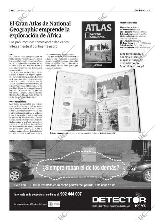 ABC MADRID 16-10-2004 página 49