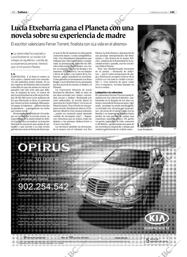 ABC MADRID 16-10-2004 página 60