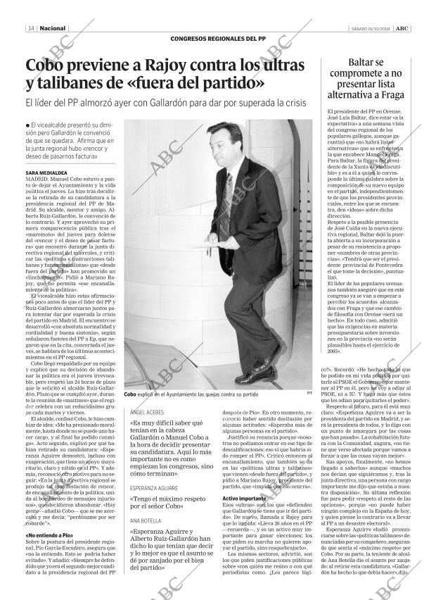 ABC SEVILLA 16-10-2004 página 14