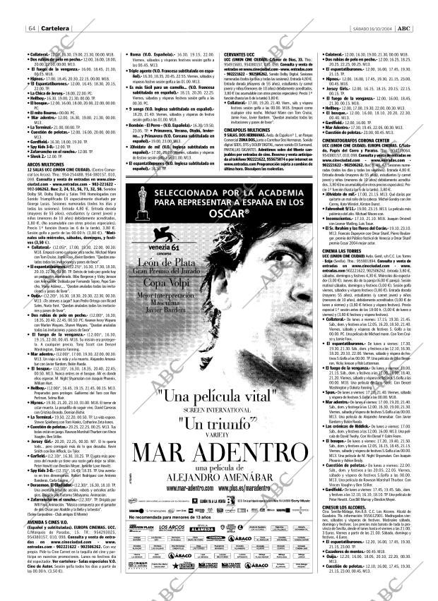 ABC SEVILLA 16-10-2004 página 64