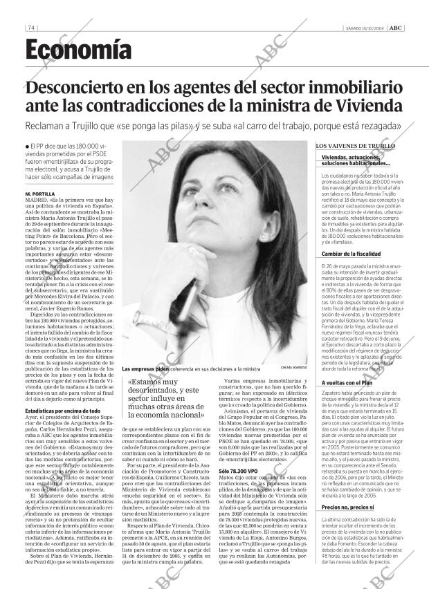 ABC SEVILLA 16-10-2004 página 74