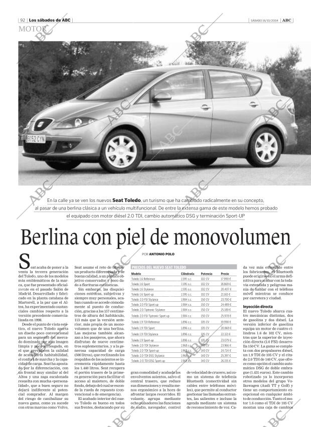 ABC SEVILLA 16-10-2004 página 92