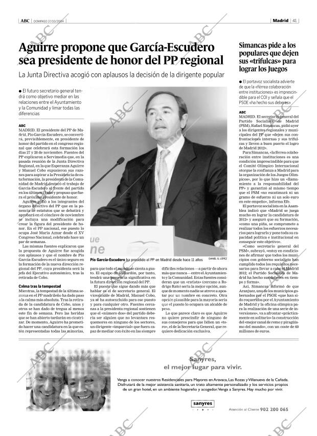 ABC MADRID 17-10-2004 página 41