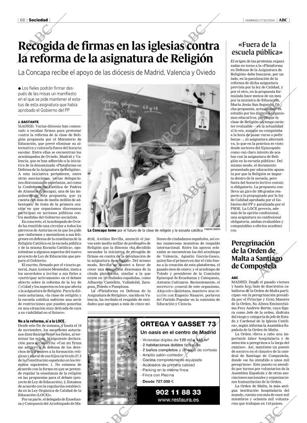 ABC MADRID 17-10-2004 página 68