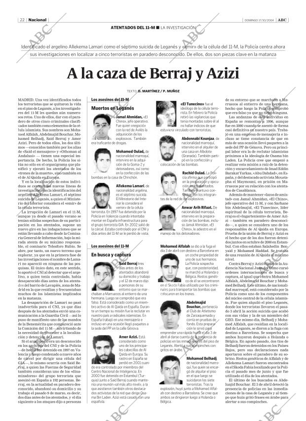 ABC SEVILLA 17-10-2004 página 22