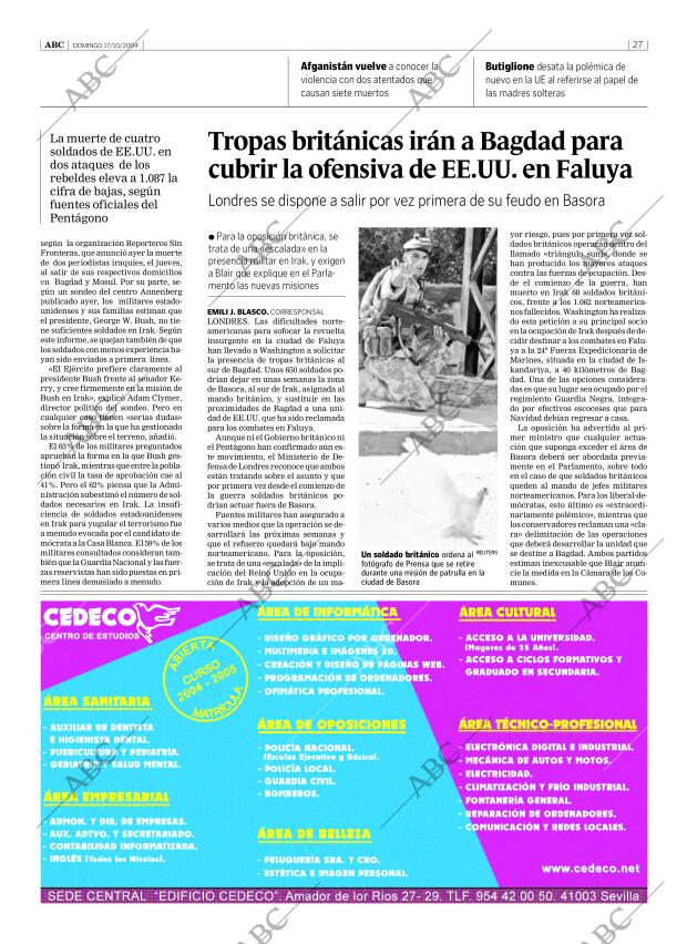 ABC SEVILLA 17-10-2004 página 27