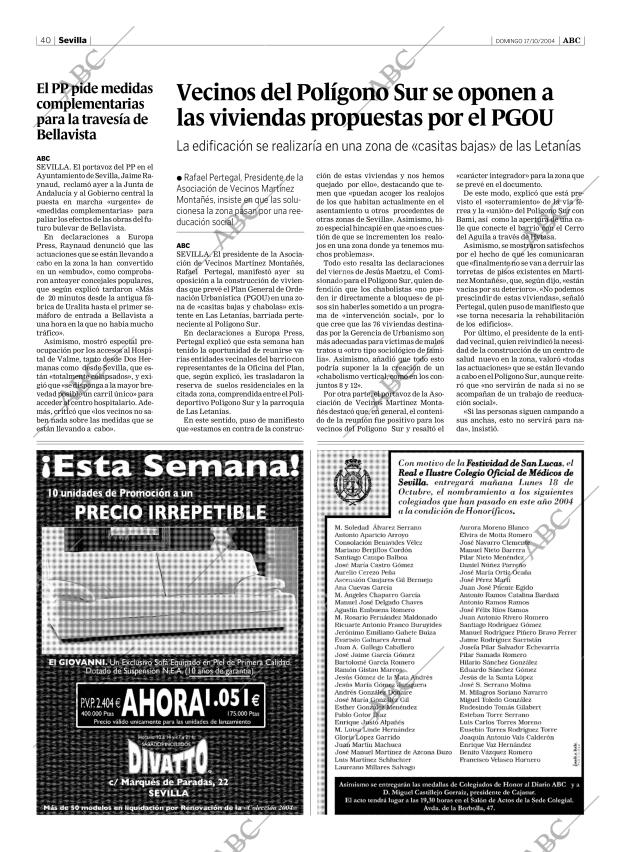 ABC SEVILLA 17-10-2004 página 40