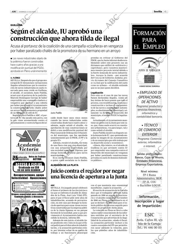 ABC SEVILLA 17-10-2004 página 41