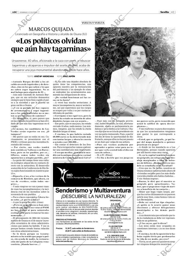 ABC SEVILLA 17-10-2004 página 43