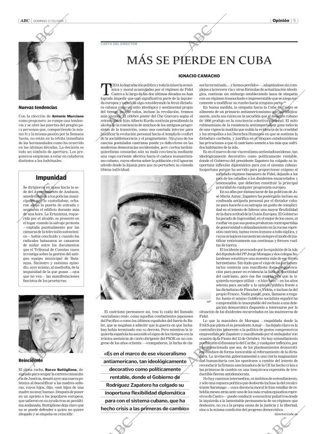 ABC SEVILLA 17-10-2004 página 5