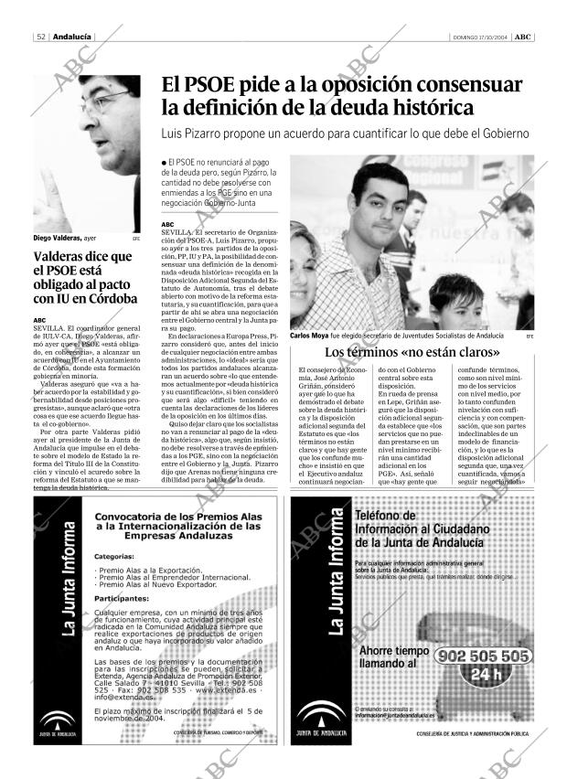 ABC SEVILLA 17-10-2004 página 52