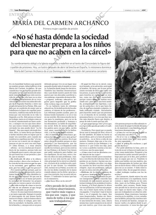 ABC SEVILLA 17-10-2004 página 70