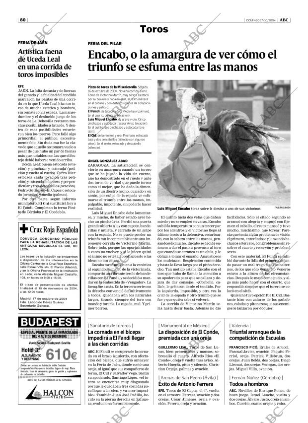 ABC SEVILLA 17-10-2004 página 80