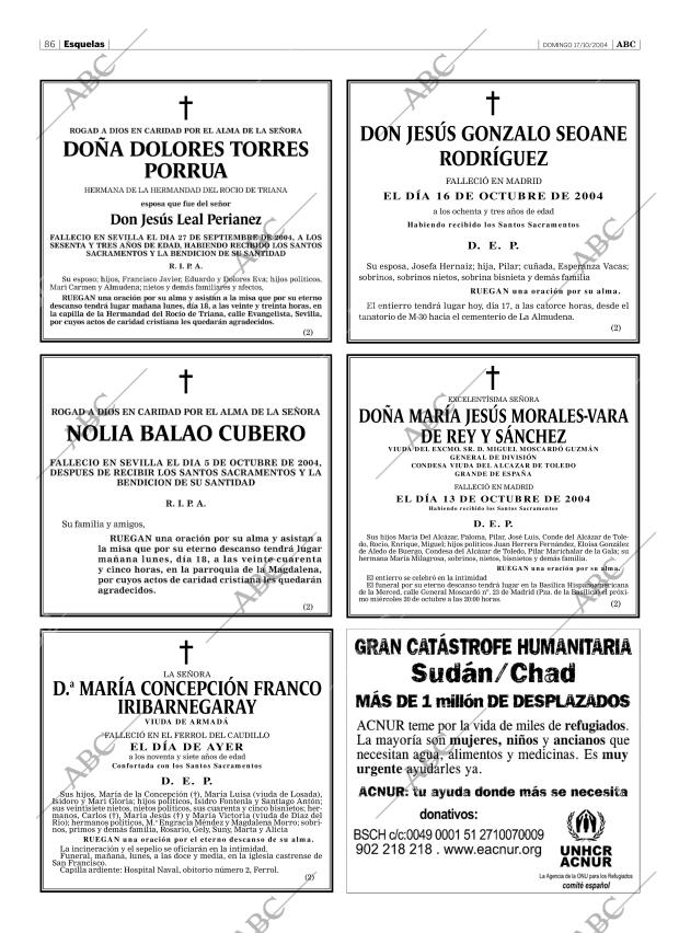 ABC SEVILLA 17-10-2004 página 86