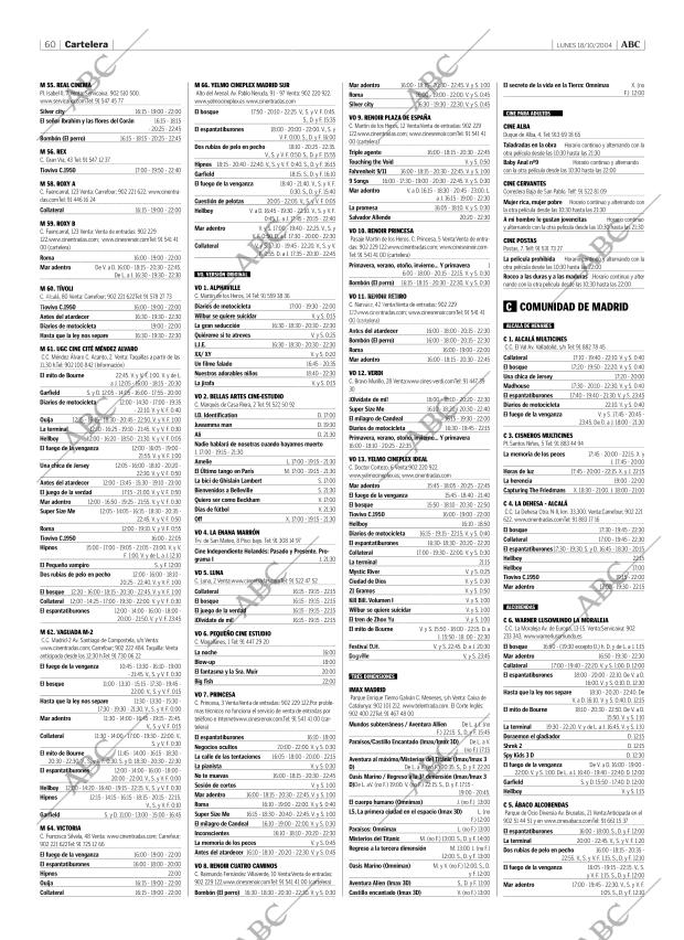 ABC MADRID 18-10-2004 página 60