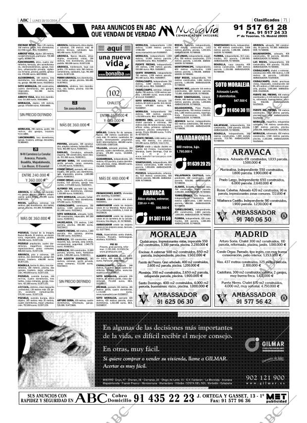ABC MADRID 18-10-2004 página 71