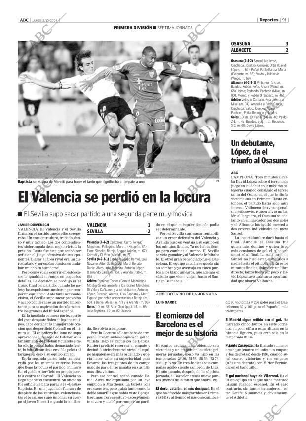 ABC MADRID 18-10-2004 página 91