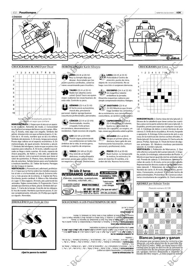 ABC MADRID 19-10-2004 página 102