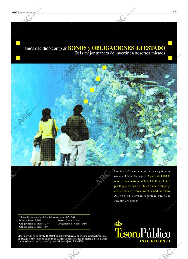 ABC MADRID 19-10-2004 página 33