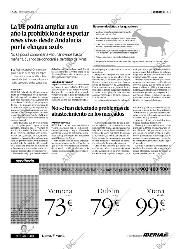 ABC SEVILLA 19-10-2004 página 81